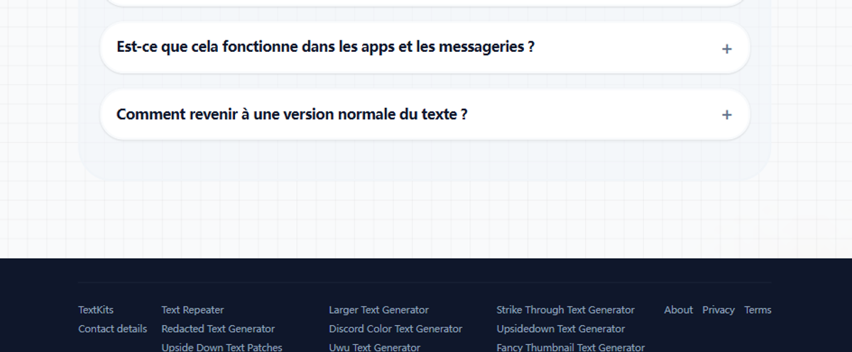Exemple de formule et de note converties